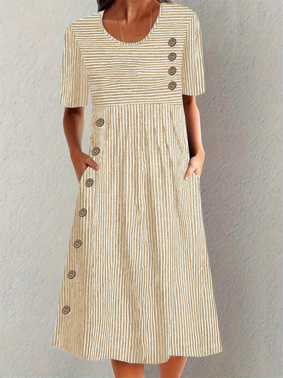 Camila™ | Vestido de verano a rayas