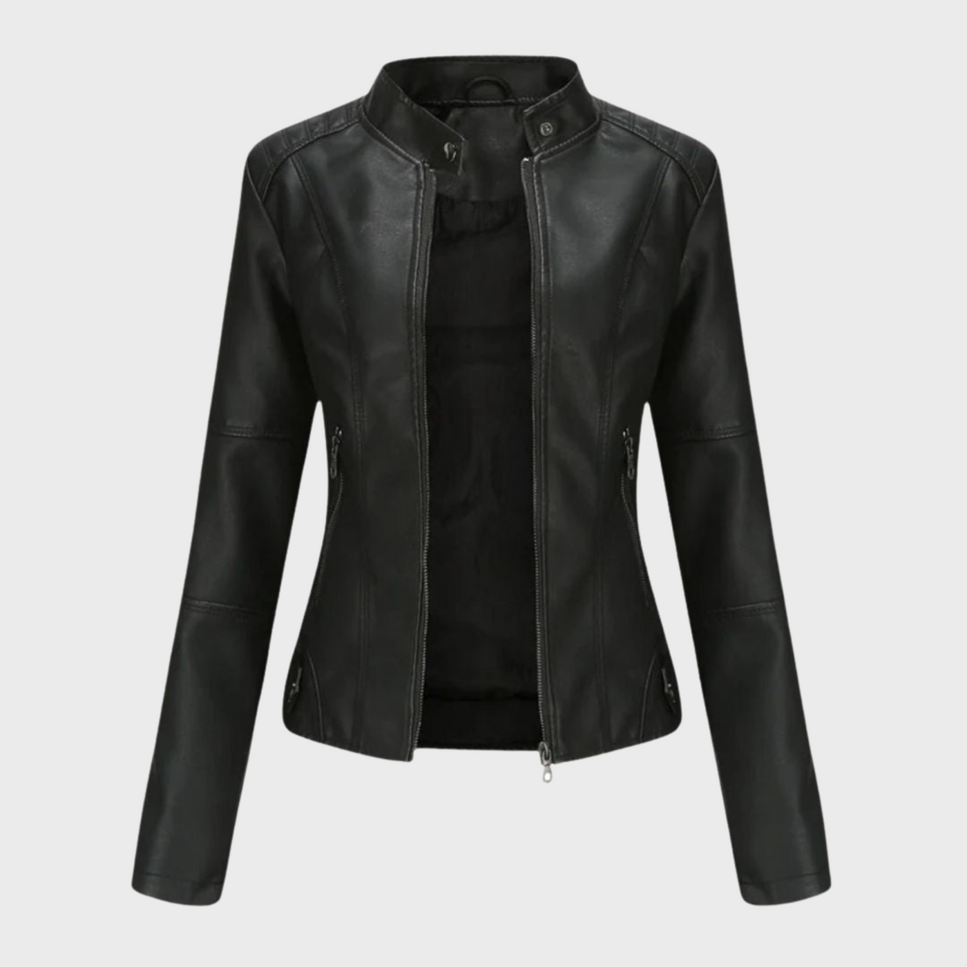Verónica™ | Chaqueta de cuero casual