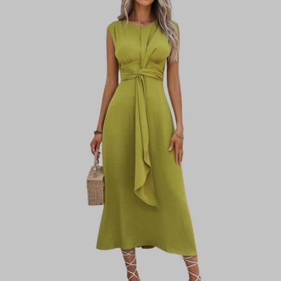 Paula™ | Vestido largo elegante sin mangas