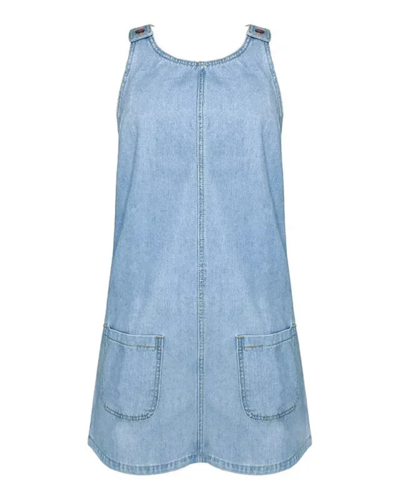 Irene™ | Vestido vaquero con corte favorecedor