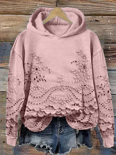 Rosaura™ | Jersey con detalles de encaje