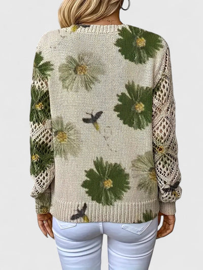 Antonia™ | Jersey elegante con estampado floral