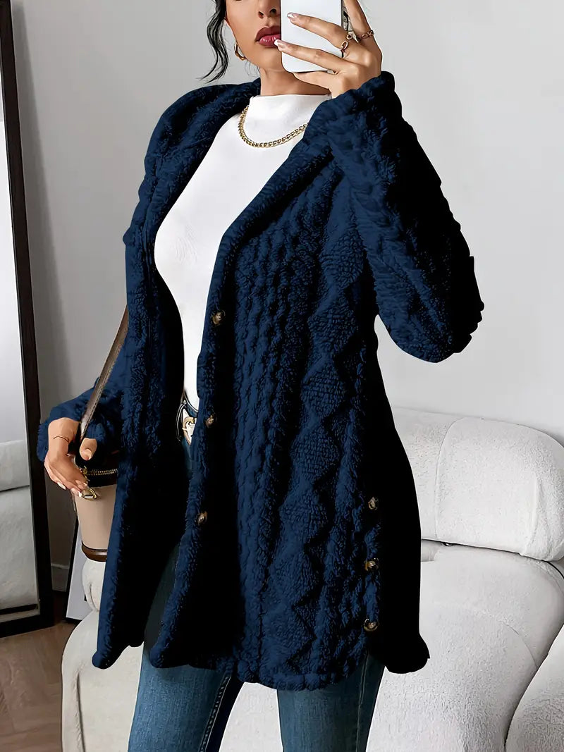 Amalia™ | Cárdigan acogedor con capucha