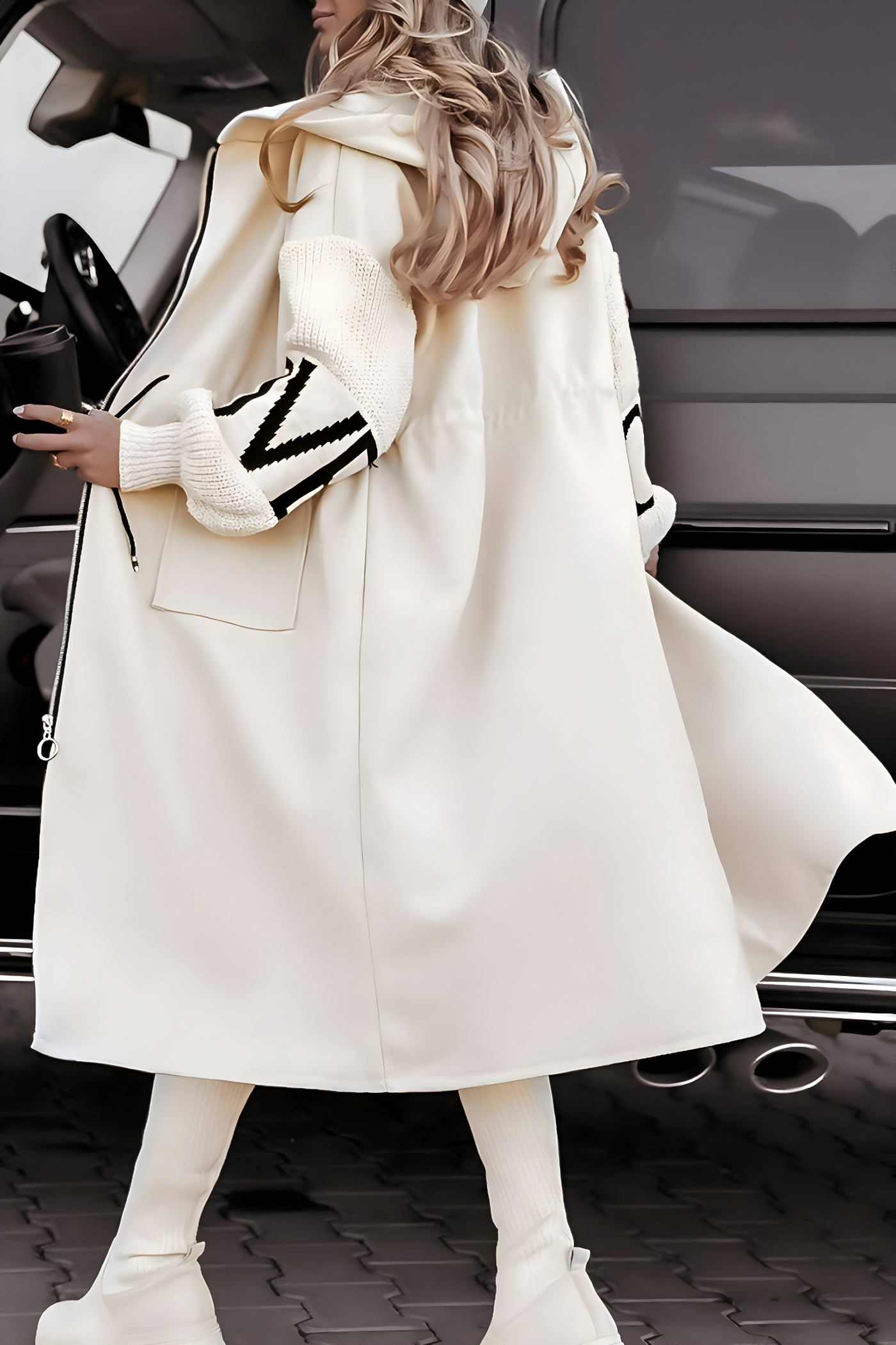 Patricia™ | Abrigo-cárdigan elegante con capucha