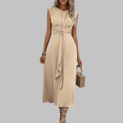Paula™ | Vestido largo elegante sin mangas