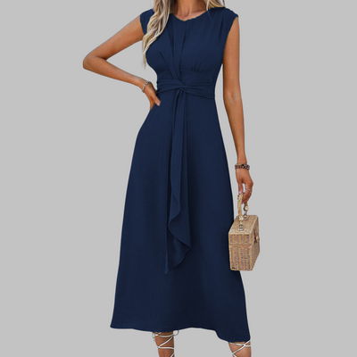 Paula™ | Vestido largo elegante sin mangas