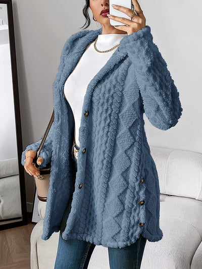 Amalia™ | Cárdigan acogedor con capucha