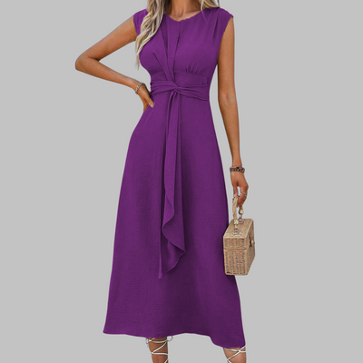 Paula™ | Vestido largo elegante sin mangas