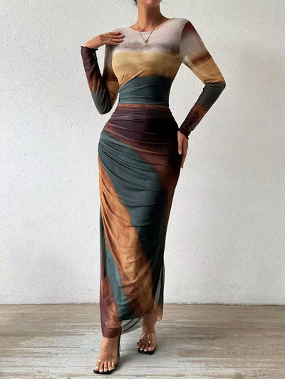 Rebeca™ | Vestido ajustado con estampado elegante