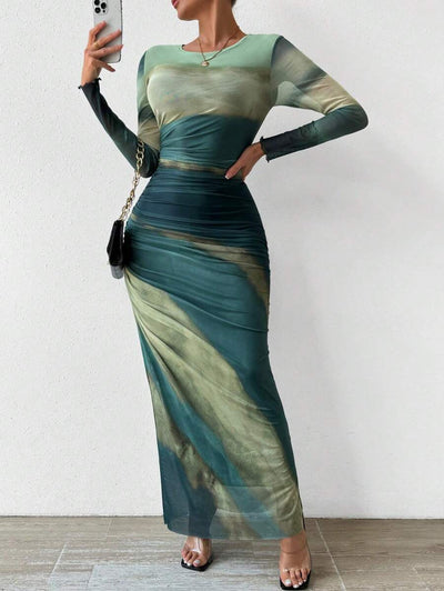 Rebeca™ | Vestido ajustado con estampado elegante