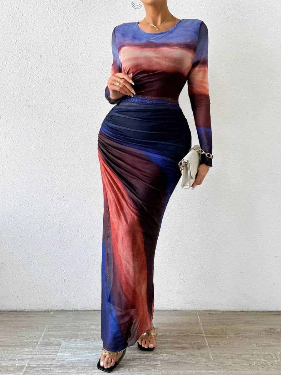Rebeca™ | Vestido ajustado con estampado elegante
