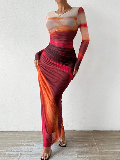 Rebeca™ | Vestido ajustado con estampado elegante