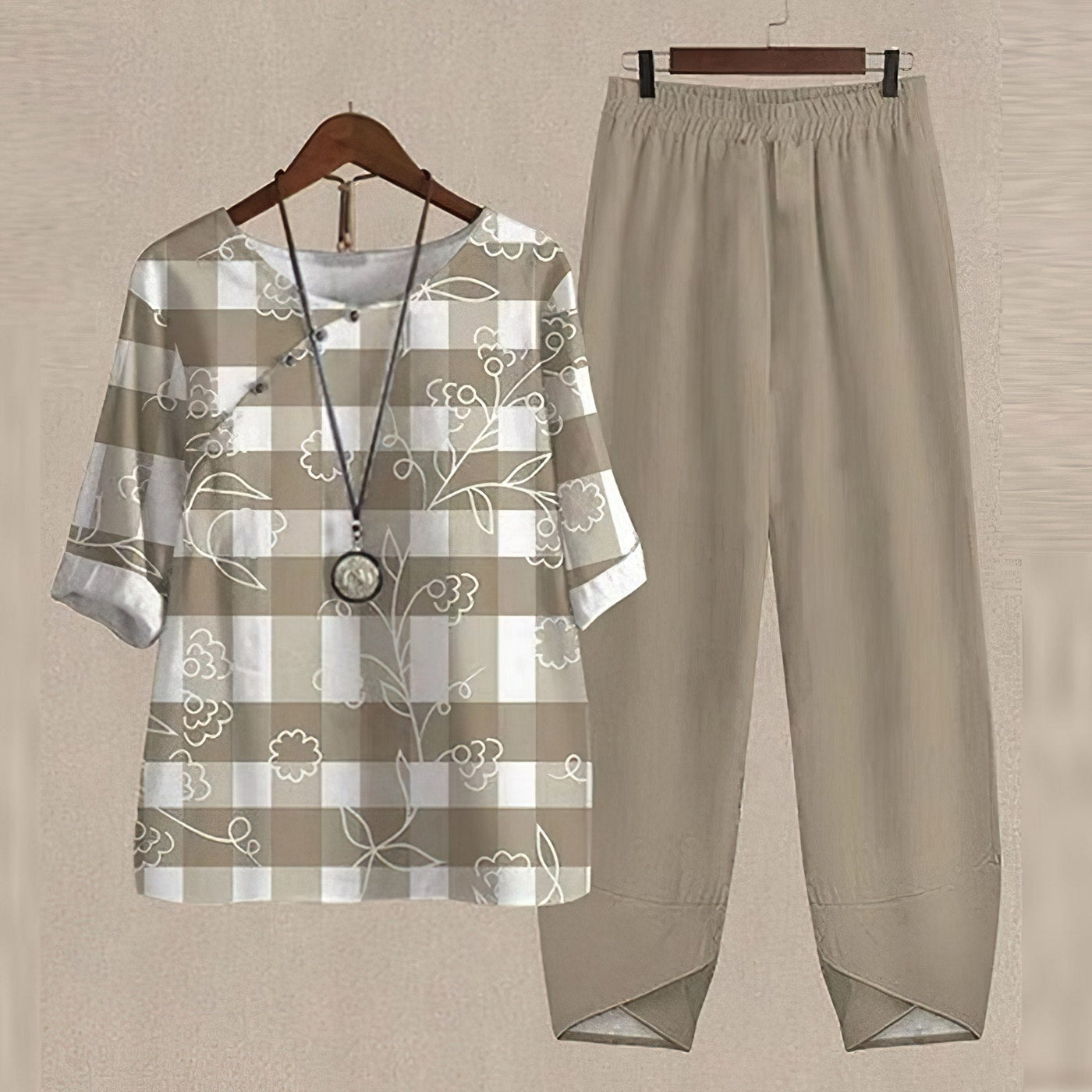 Sara™ | Conjunto artesanal chic