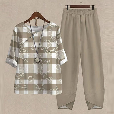 Sara™ | Conjunto artesanal chic