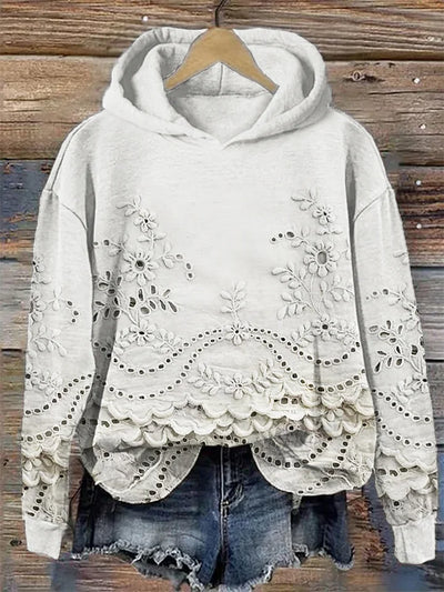 Rosaura™ | Jersey con detalles de encaje