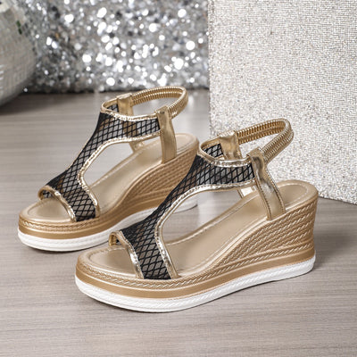 Cristina™ | Sandalias ortopédicas elegantes con cuña