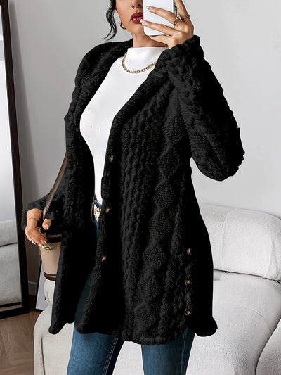 Amalia™ | Cárdigan acogedor con capucha