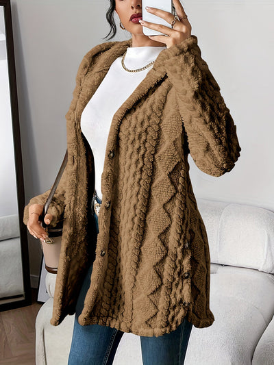 Amalia™ | Cárdigan acogedor con capucha