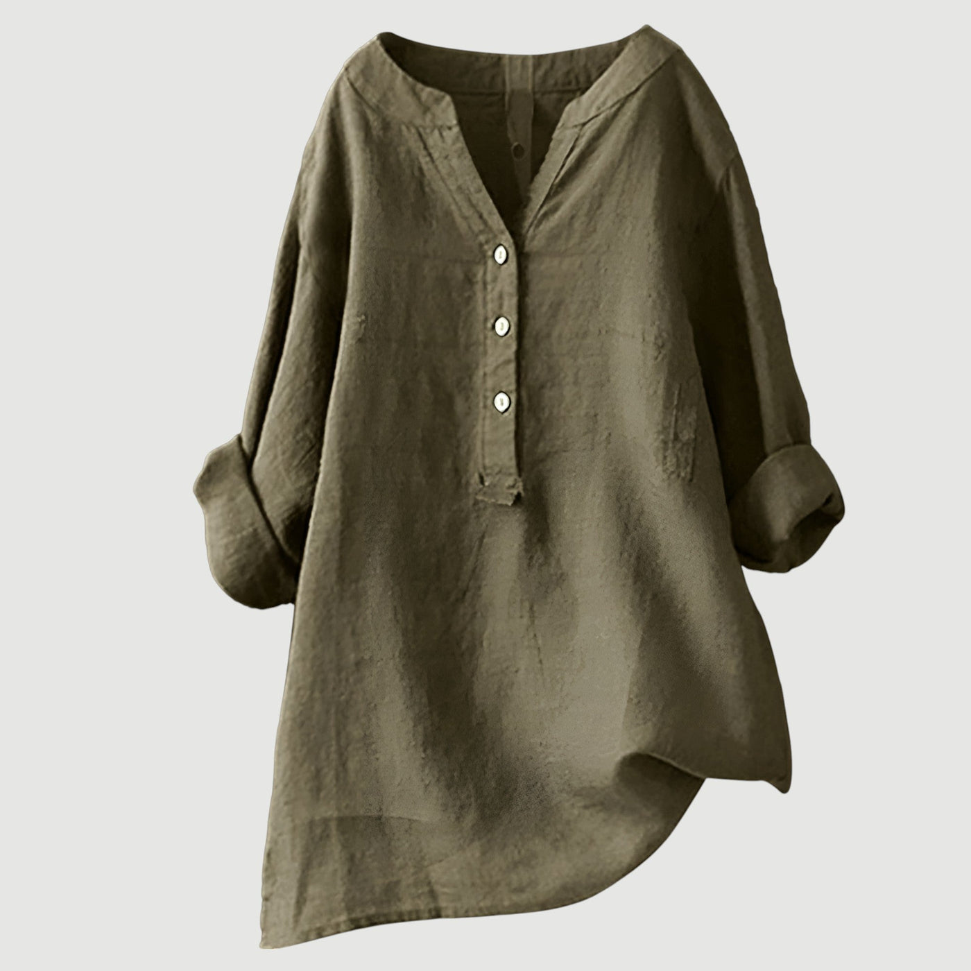 Carmen™ | Camisa de lino fresca con botones