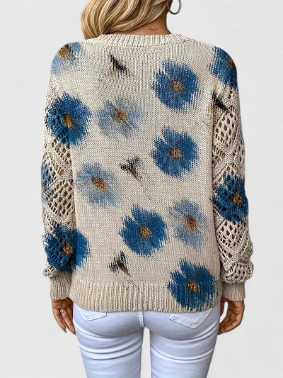 Antonia™ | Jersey elegante con estampado floral