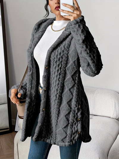 Amalia™ | Cárdigan acogedor con capucha