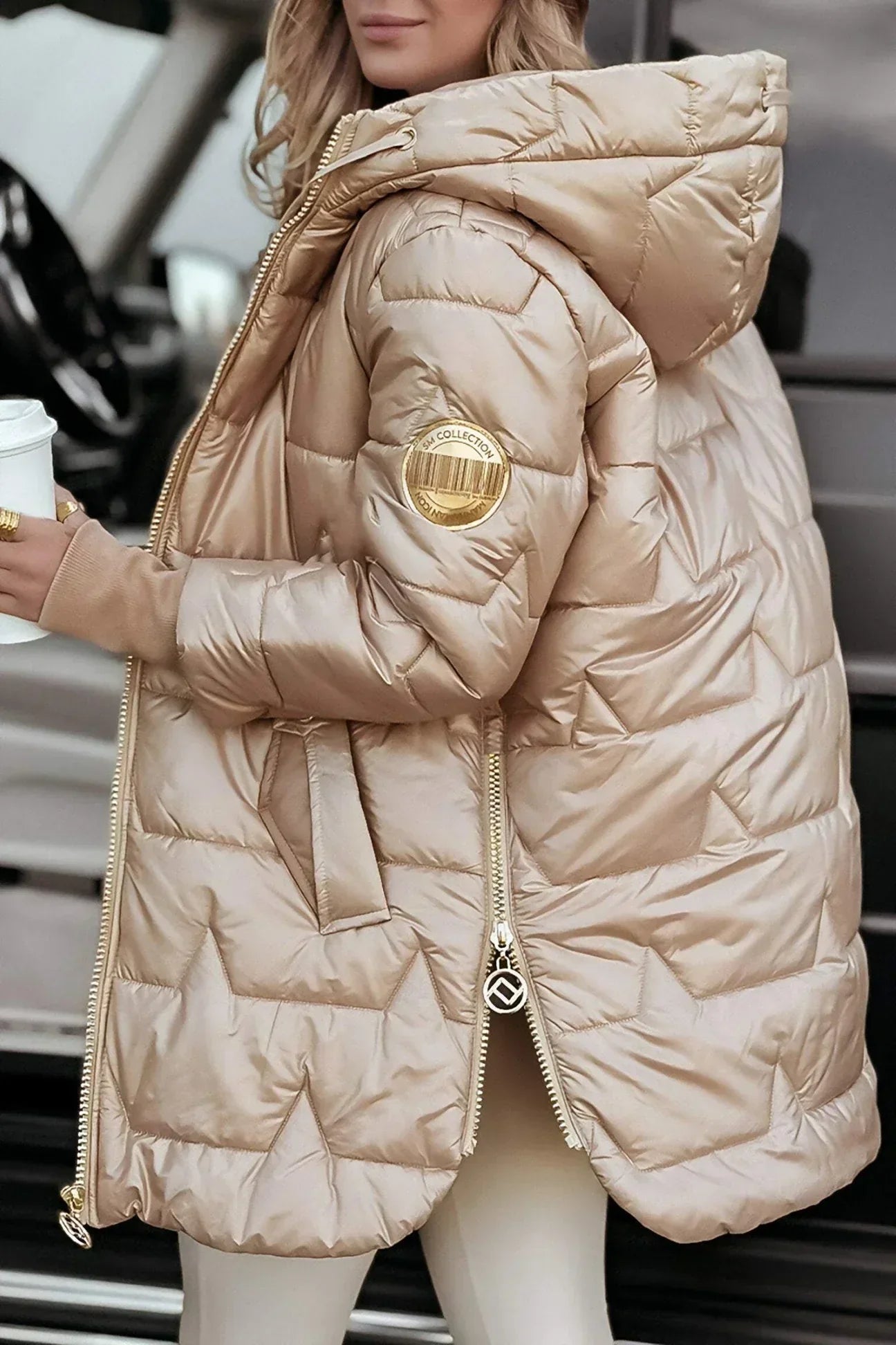 Carmen™ | Abrigo de invierno elegante con capucha