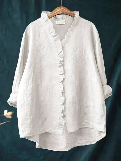 Arelia™ | Blusa de lino
