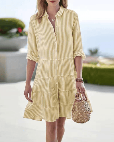 Ella™ | Vestido de Verano a Rayas