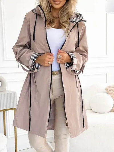 Yolanda™ | Abrigo impermeable con cremallera