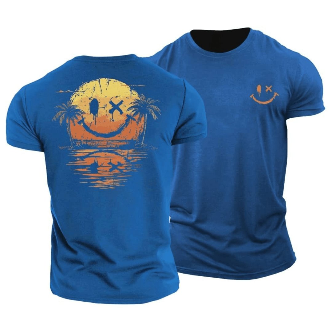 Luca™ | Camiseta de Verano Smiley con Estilo Playero