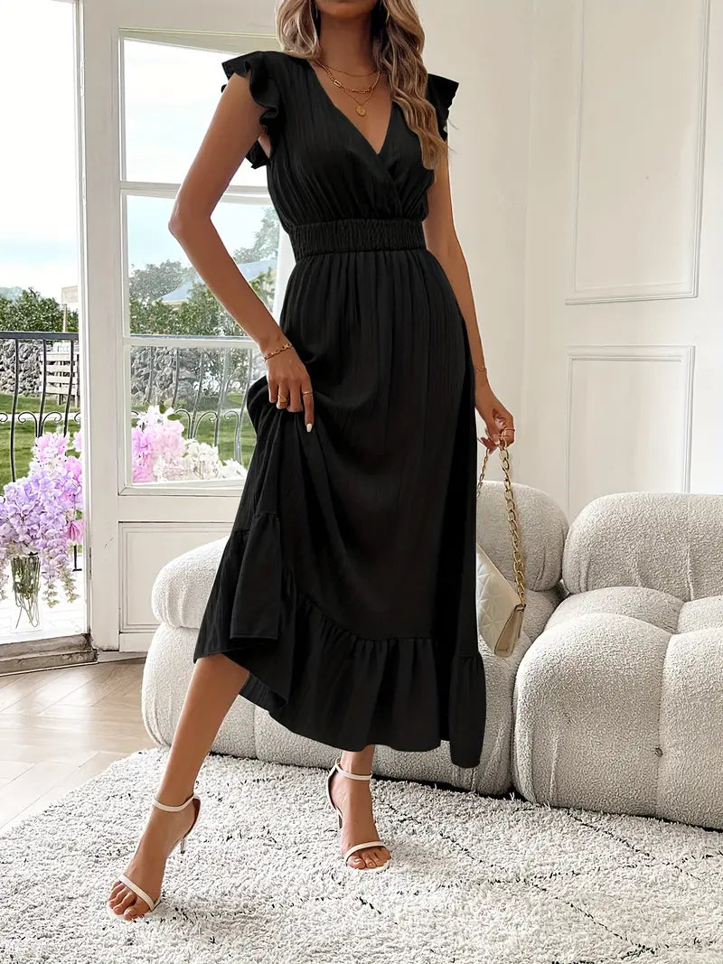 Selena™ | Vestido Chic con Volantes